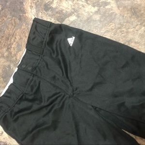 Adidas baseball pants size large
